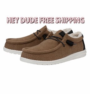 Hey Dude Wally Warmth Brown SIZE 7